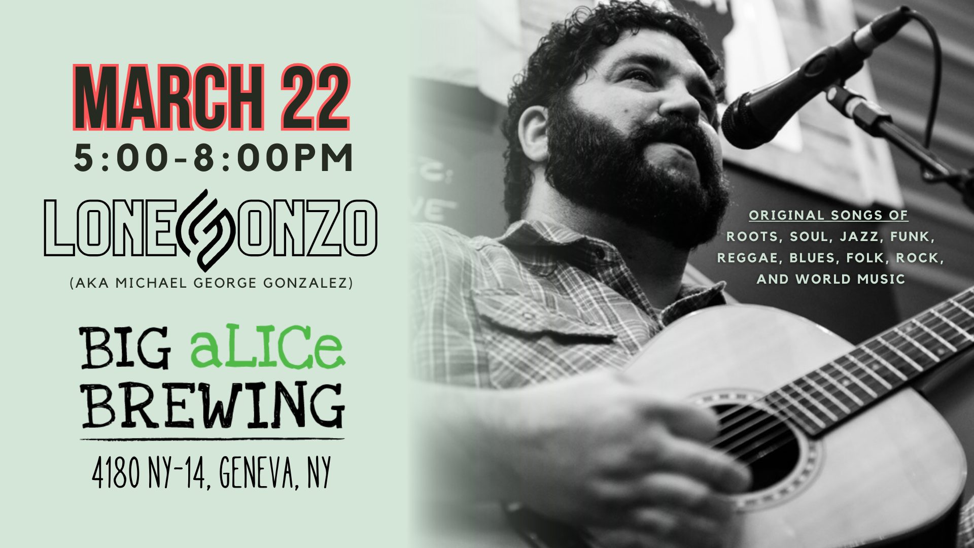 Big Alice Brewing–March 22