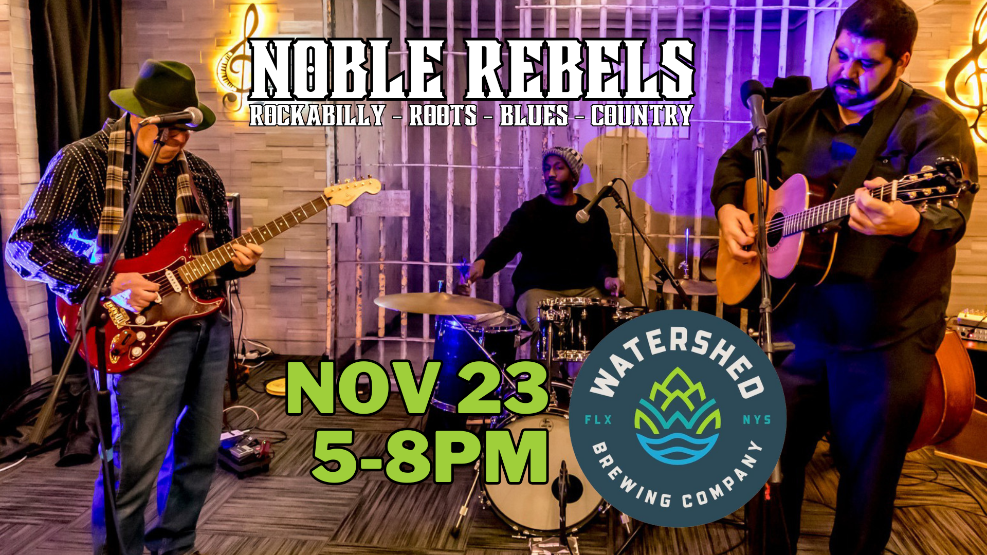 Noble Rebels at Watershed Brewing