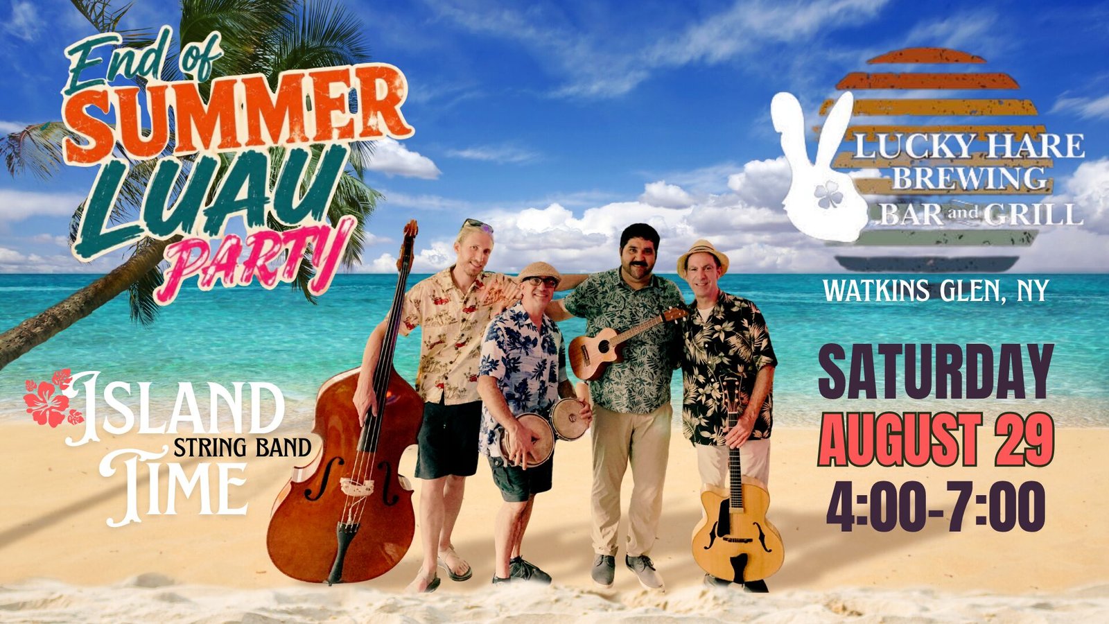 Island Time live at Lucky Hare